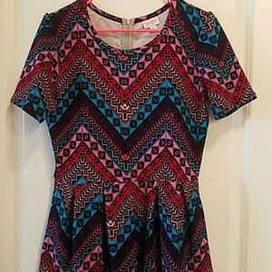 LuLaRoe Amelia Dress with pockets